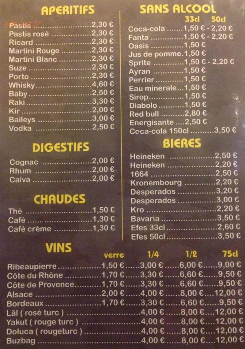 New Paris 2000 — carte page 2