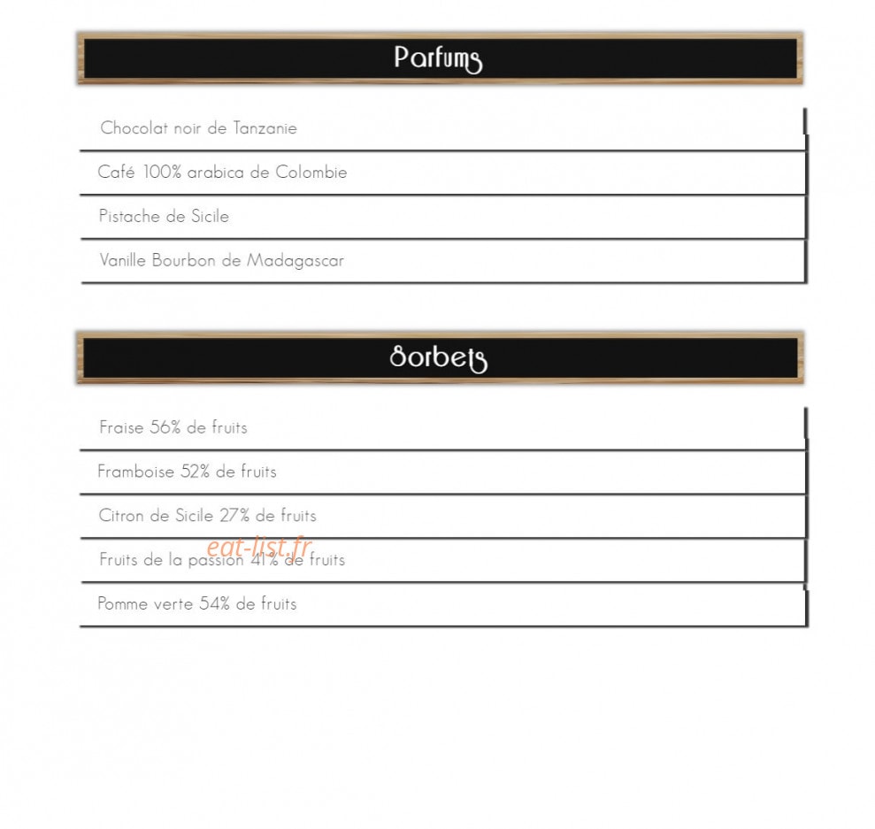Datira Café — carte page 4