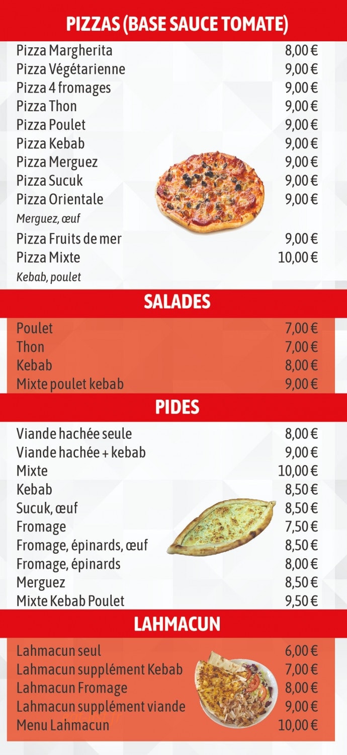 Üngüt Kebab — carte page 4