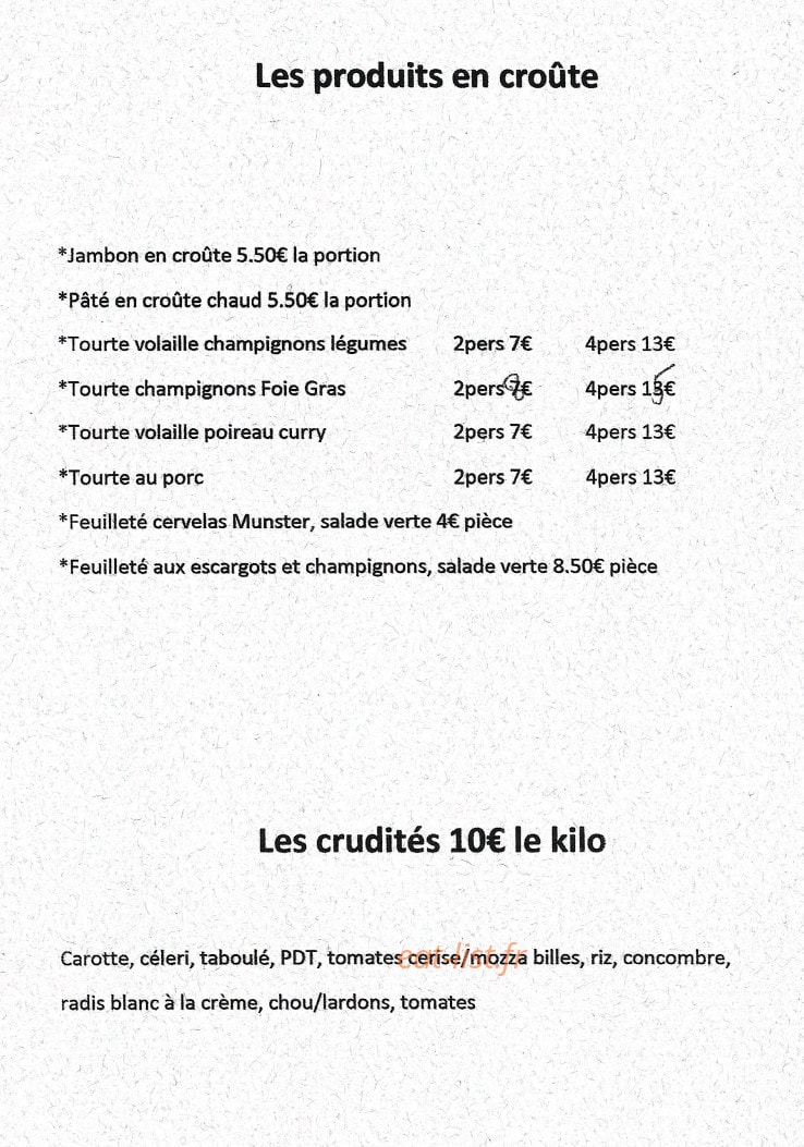 Le Train des Saveurs — carte page 16