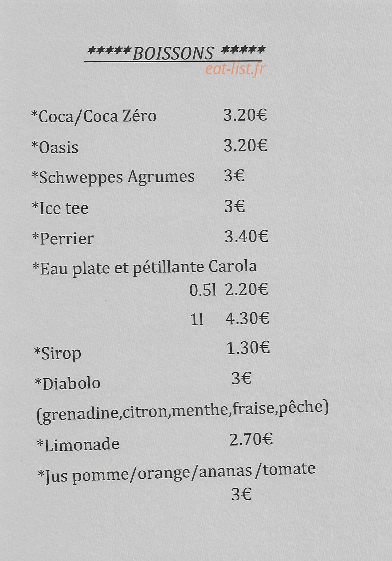 Le Train des Saveurs — carte page 6