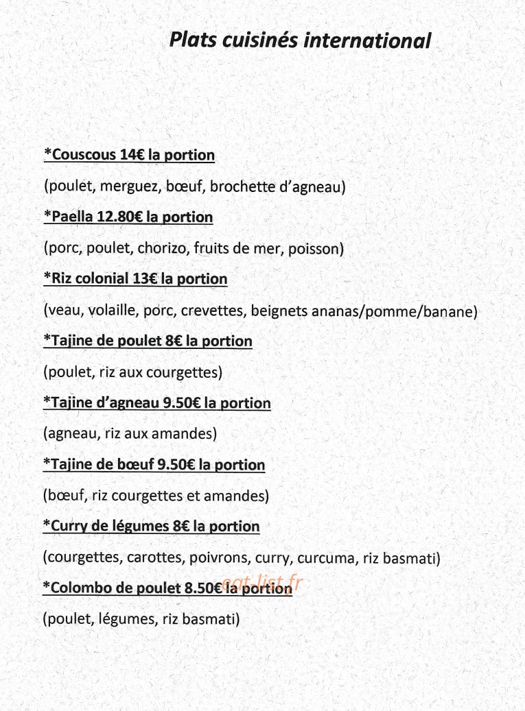 Le Train des Saveurs — carte page 18