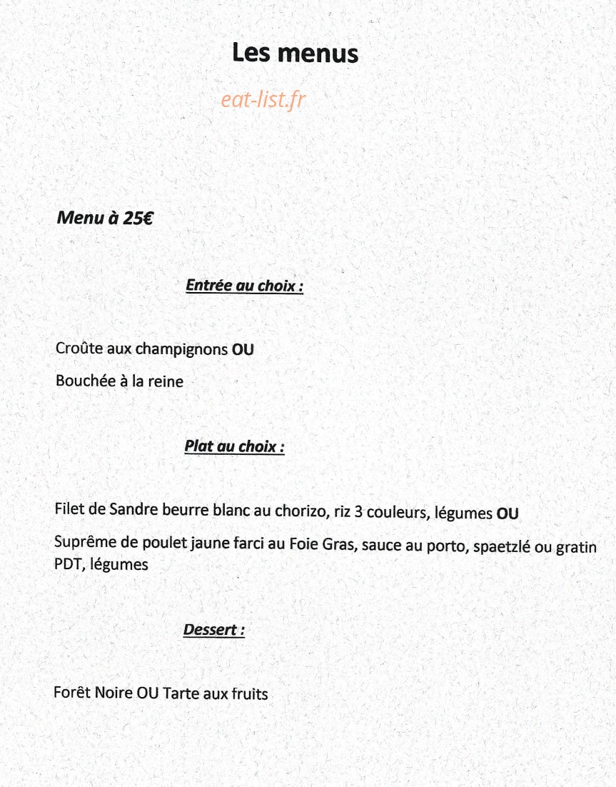 Le Train des Saveurs — carte page 20