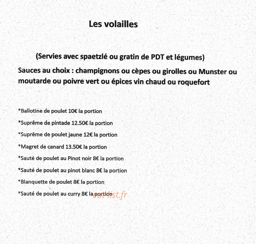 Le Train des Saveurs — carte page 14