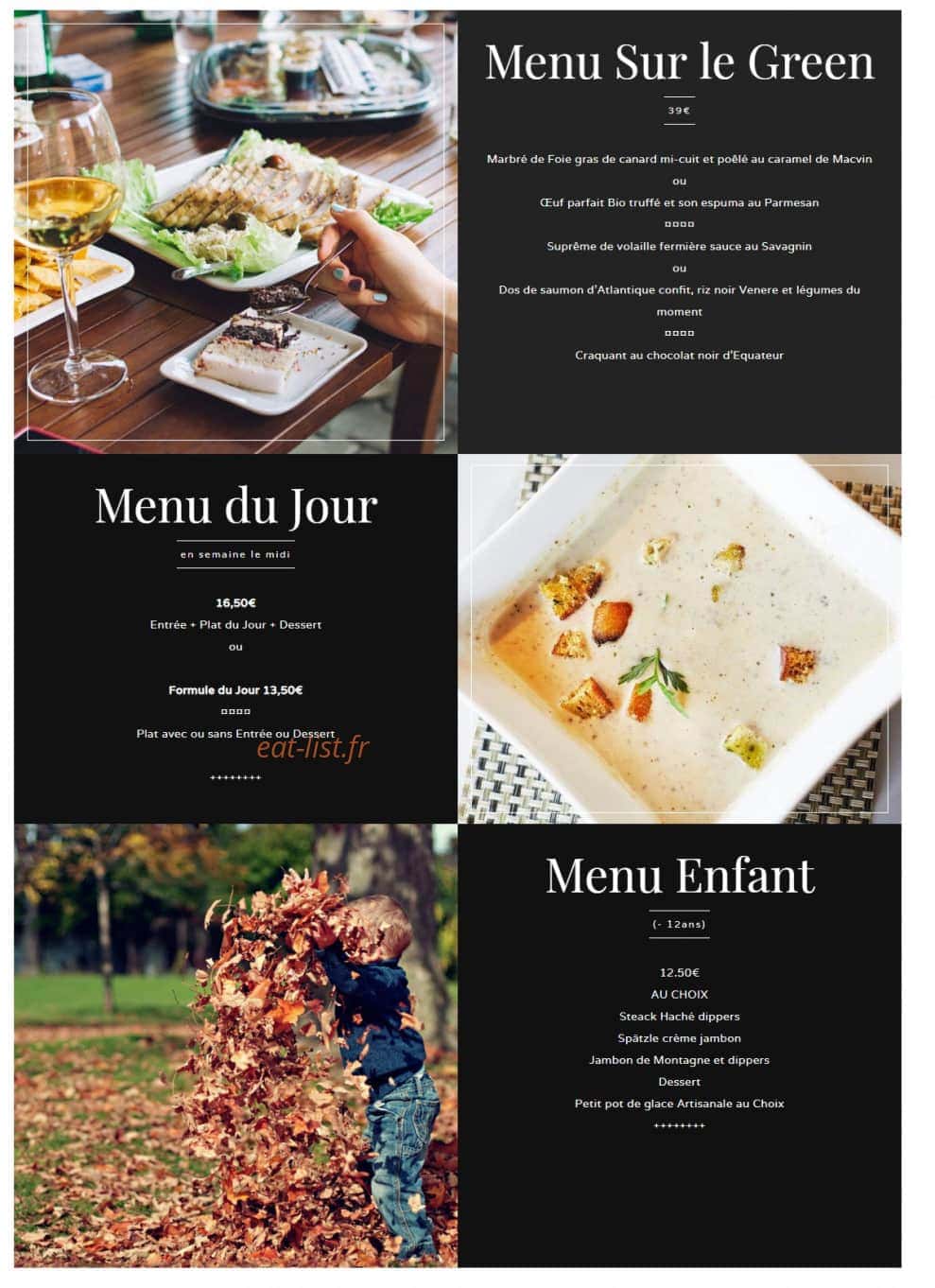 Sur Le Green — carte page 5