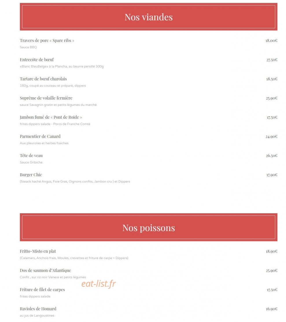 Sur Le Green — carte page 2