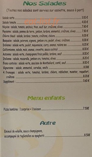 Le 4 saisons — carte page 3