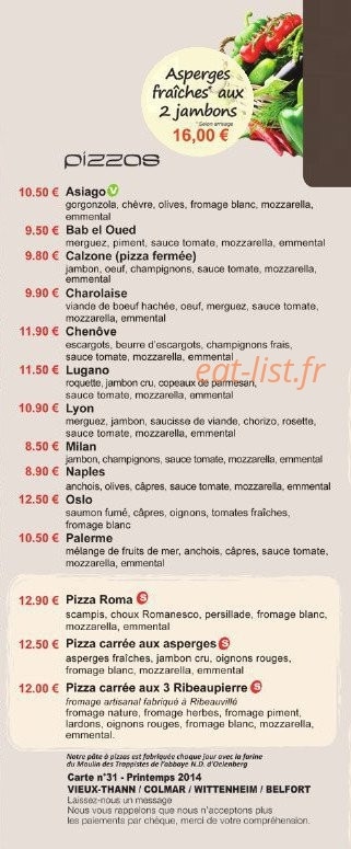 Paradiso — carte page 2