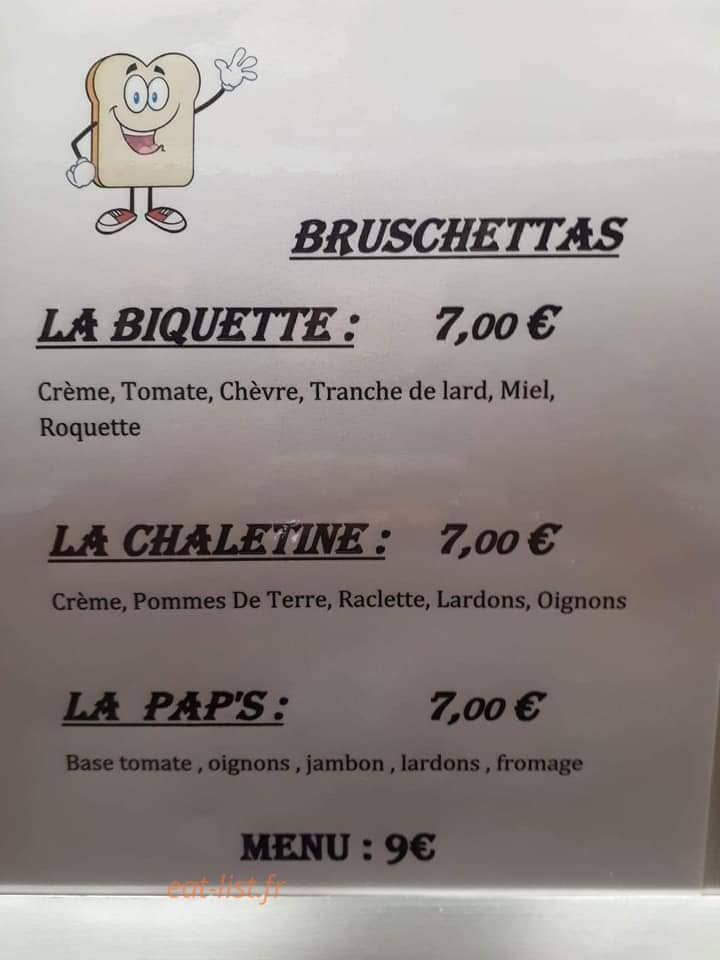Le croq'lili — carte page 3