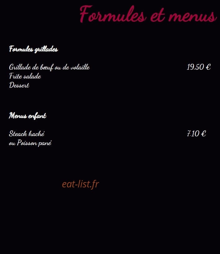 Aux Trois Bonheurs — carte page 4