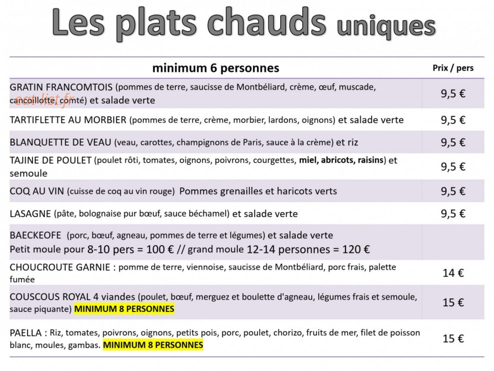Babé — carte page 8