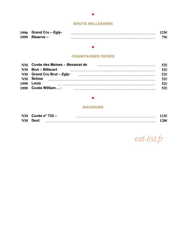 Le Pot d'Etain — carte page 4