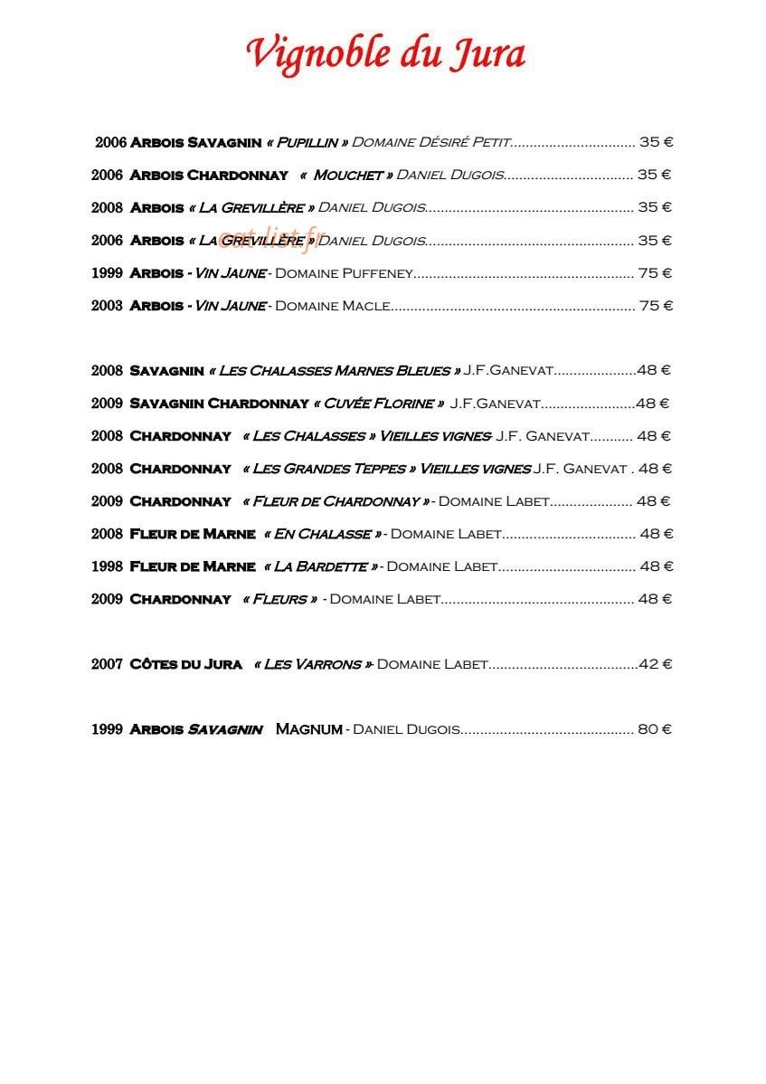 Le Pot d'Etain — carte page 7