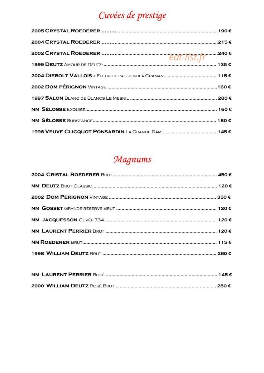 Le Pot d'Etain — carte page 16