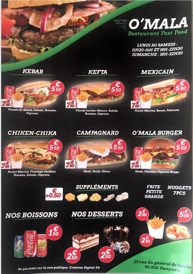 Omala — carte page 1