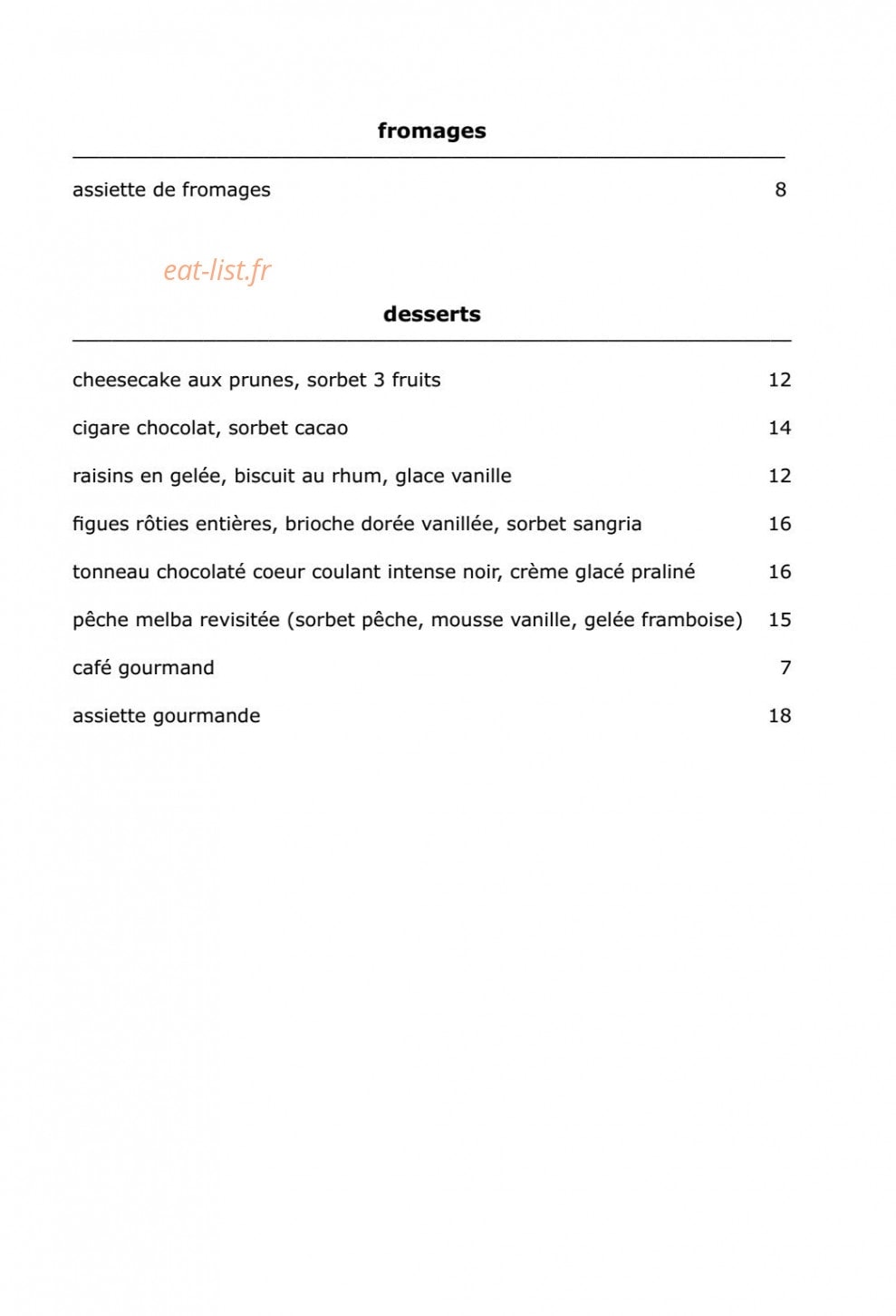 La Terrasse — carte page 7