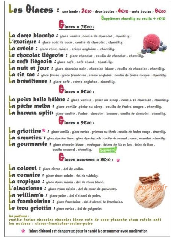 Le Tic Tac — carte page 7