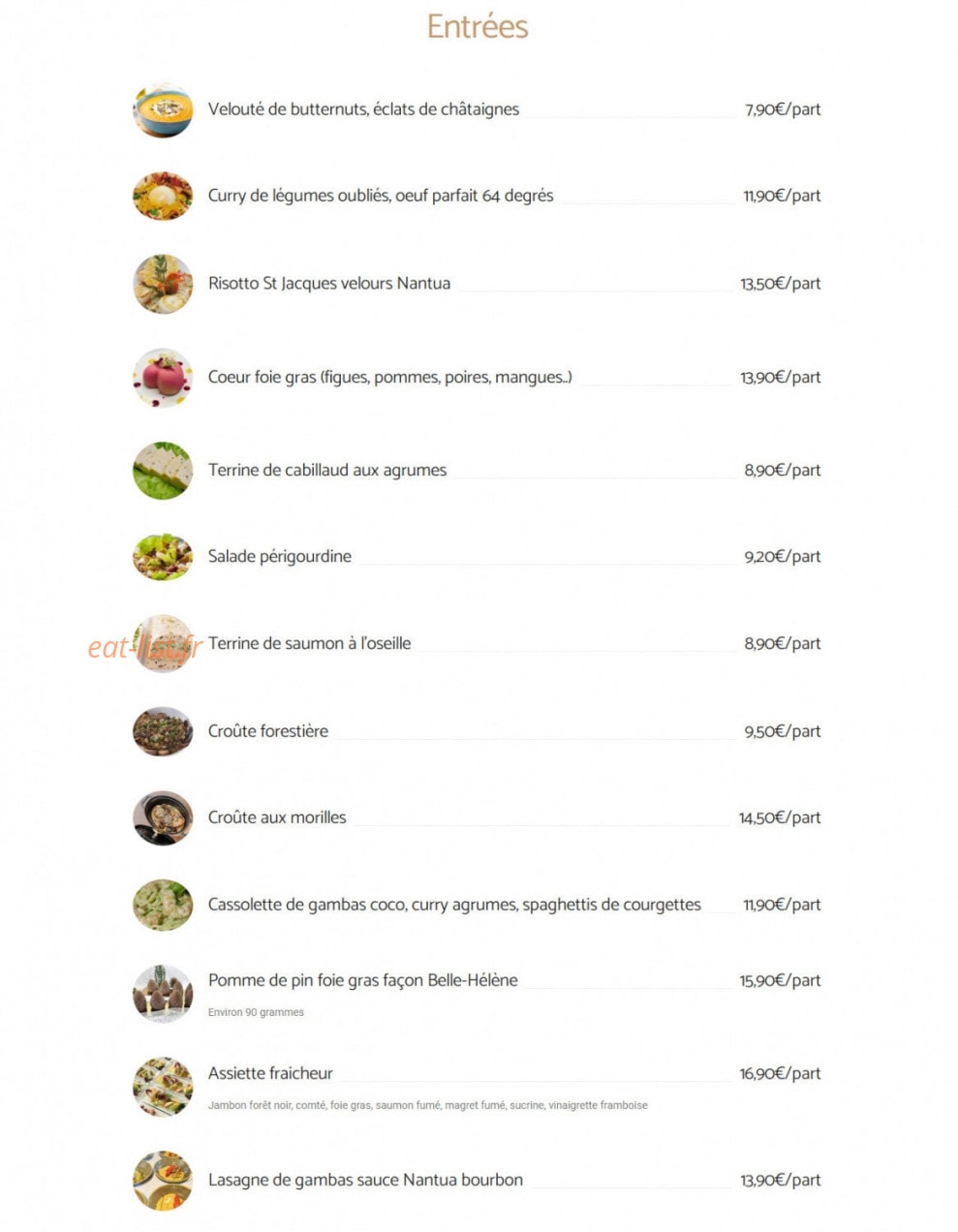 Territoires Gourmands — carte page 1