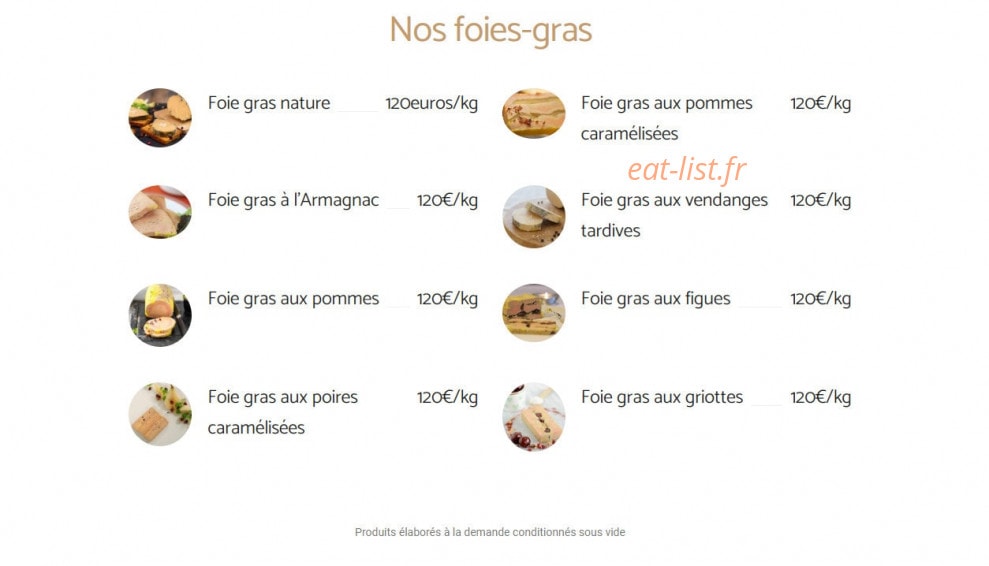 Territoires Gourmands — carte page 4