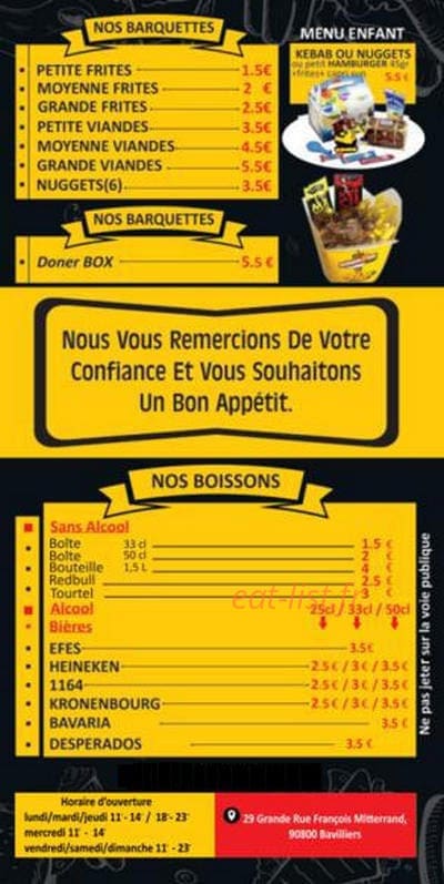 Adanali Restaurant — carte page 5