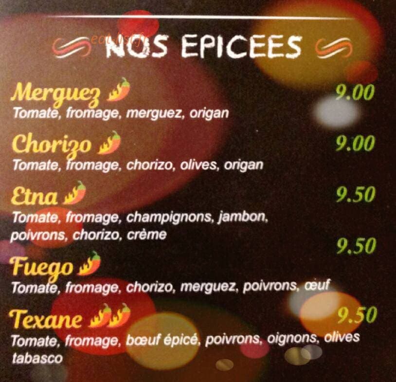 Pizza Presto — carte page 5