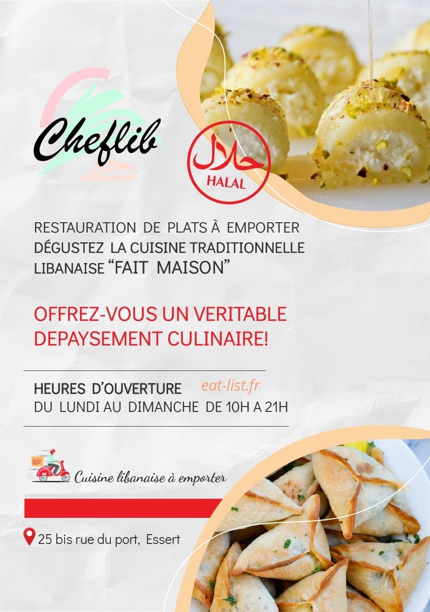 Cheflib — carte page 1
