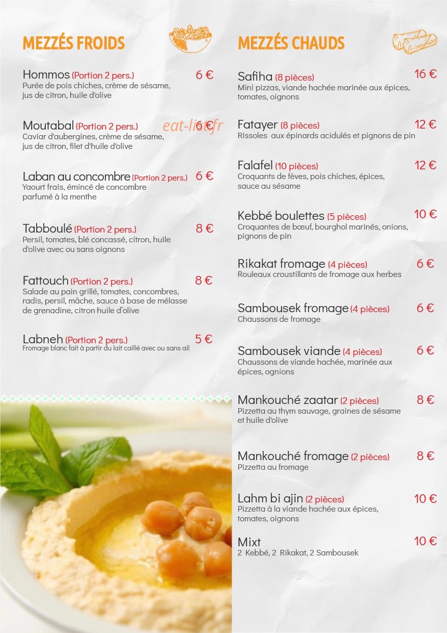 Cheflib — carte page 2