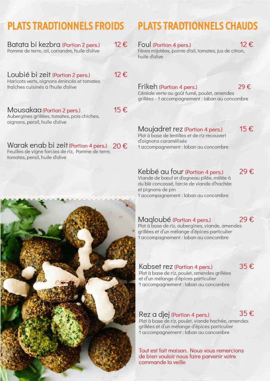 Cheflib — carte page 3