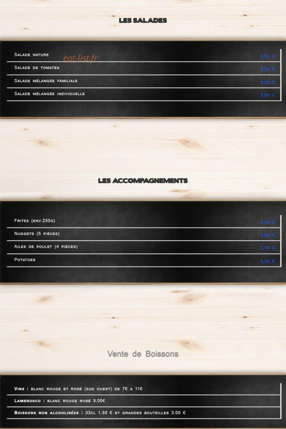 La Halte Comtoise — carte page 12