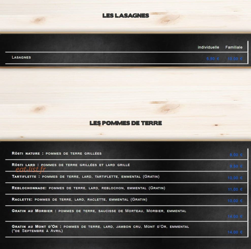 La Halte Comtoise — carte page 11