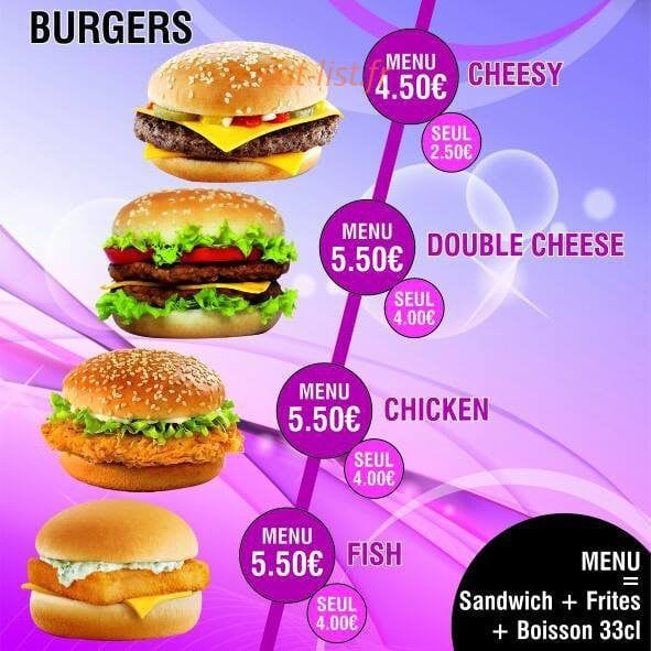 Food street — carte page 10