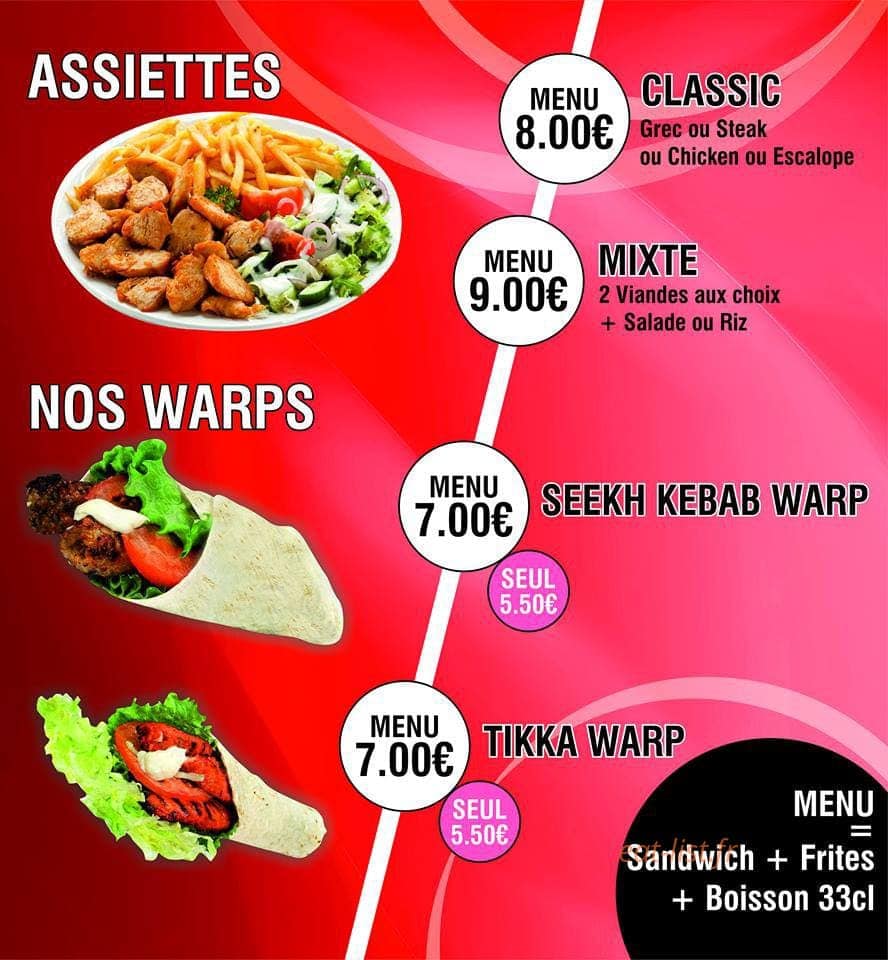 Food street — carte page 9