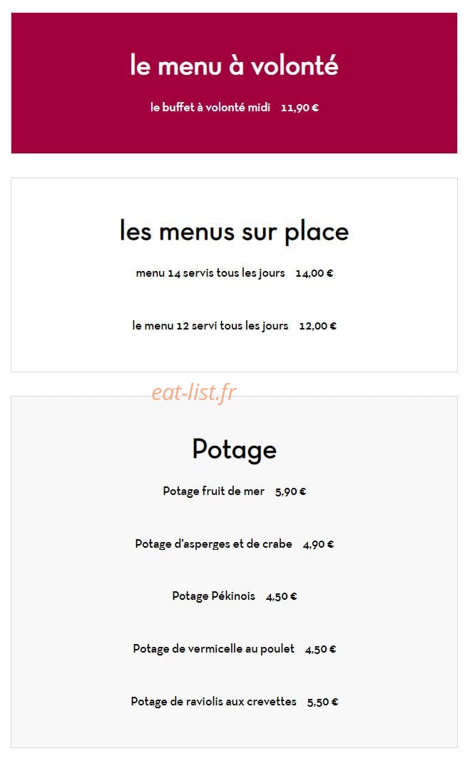 La Grande Muraille — carte page 1