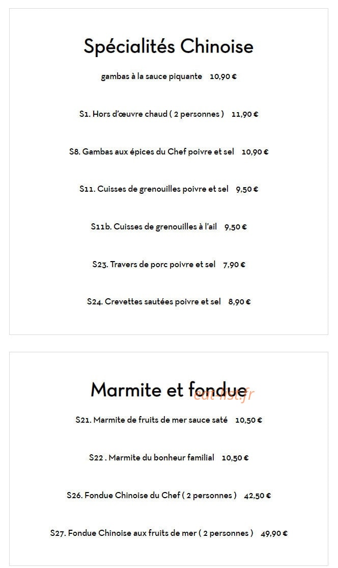 La Grande Muraille — carte page 12