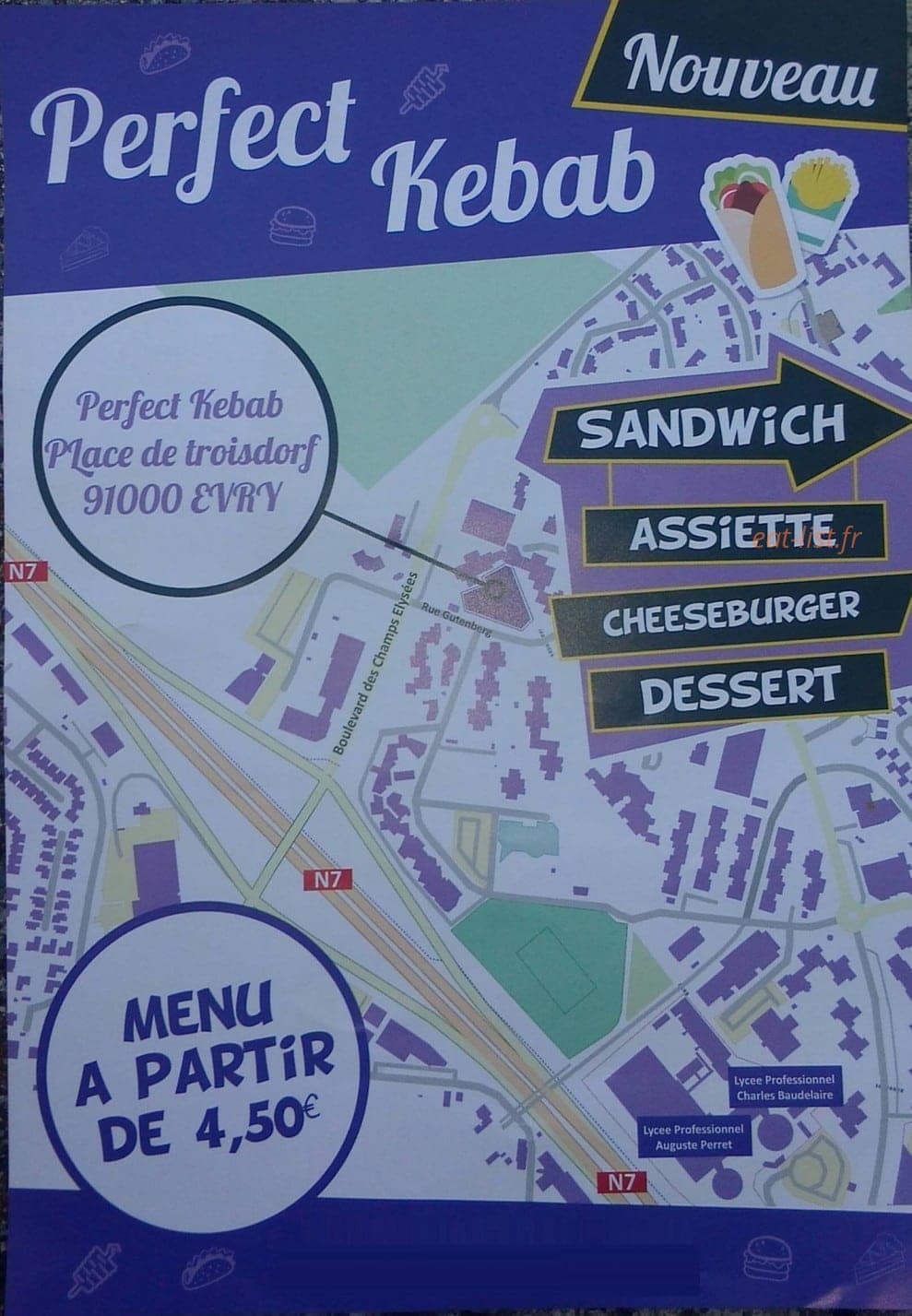 Perfect Kebab — carte page 1