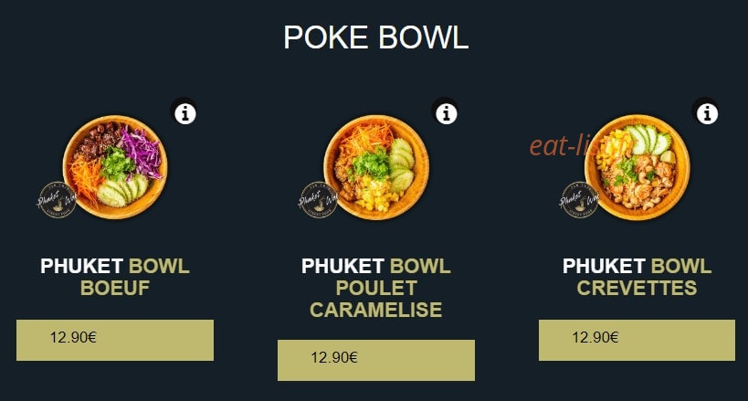 Phuket Wok — carte page 5