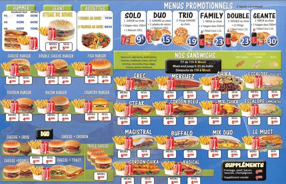 Pizza Bel Ostia — carte page 4