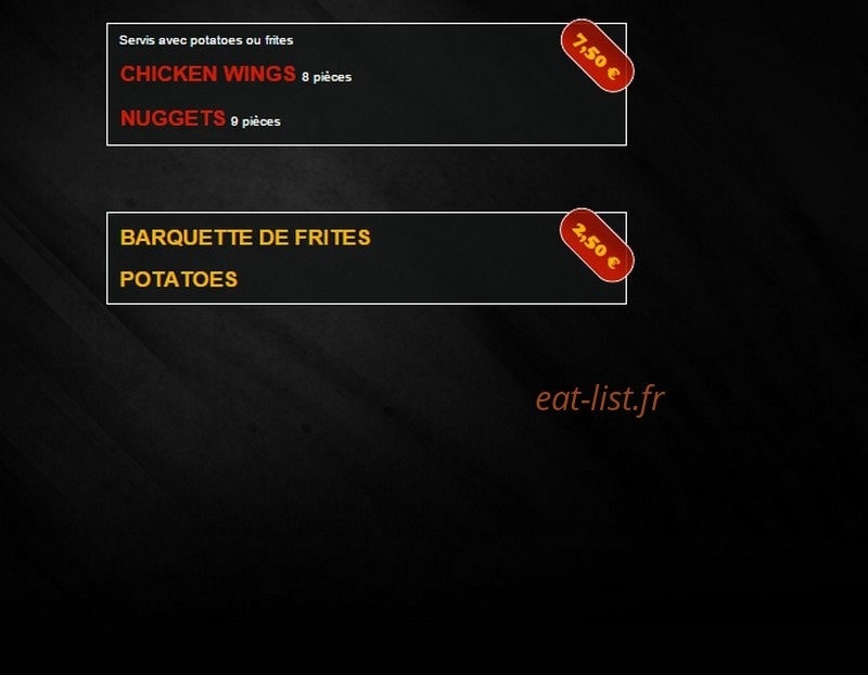 Pizza Services — carte page 5