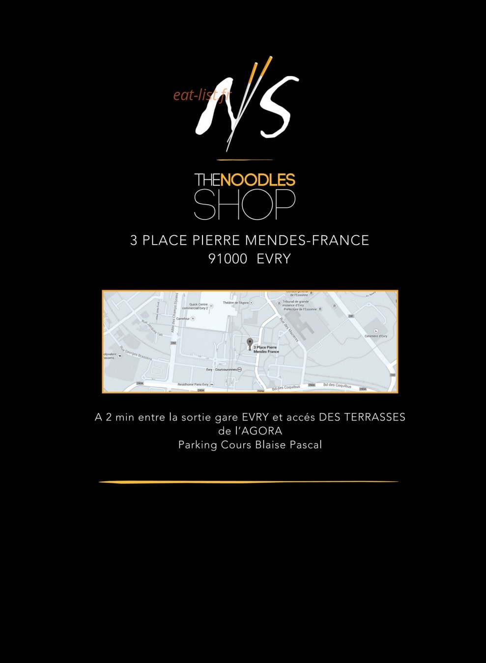 The Noodles Shop — carte page 4
