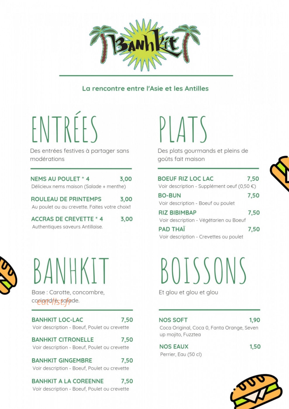 Banhkit — carte page 2