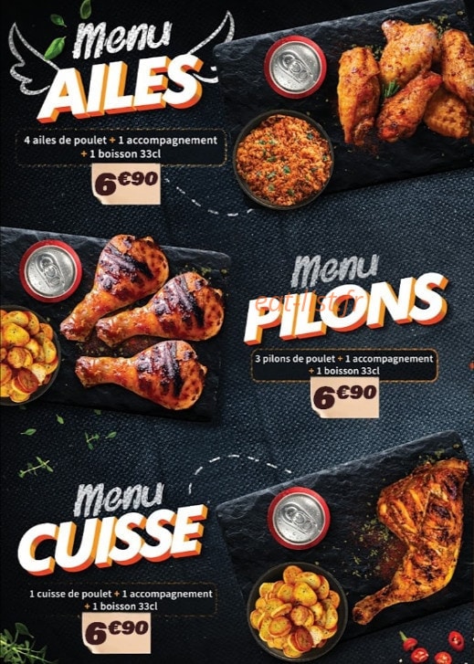 100% Crousti Original — carte page 1
