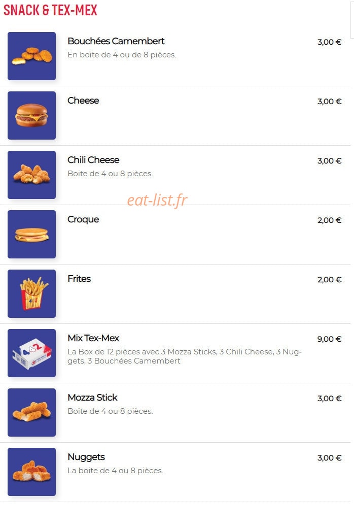442 burger — carte page 7