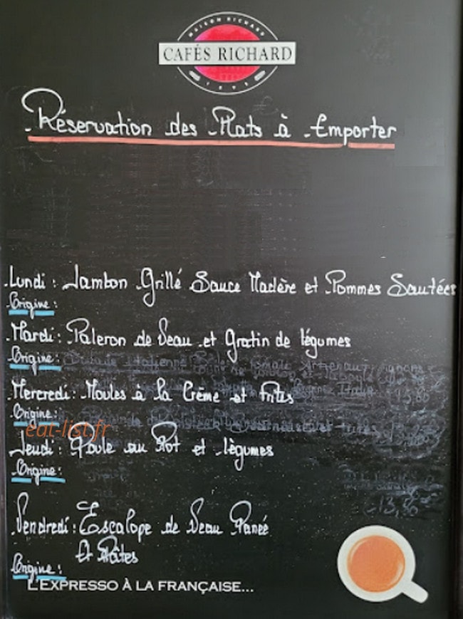 Café de la République — carte page 1