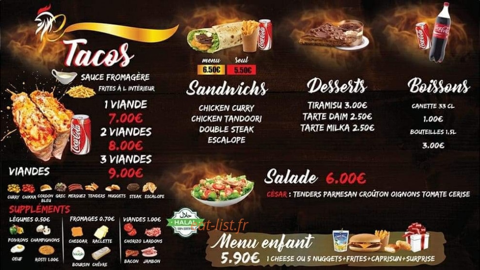 Coq d'Or — carte page 4