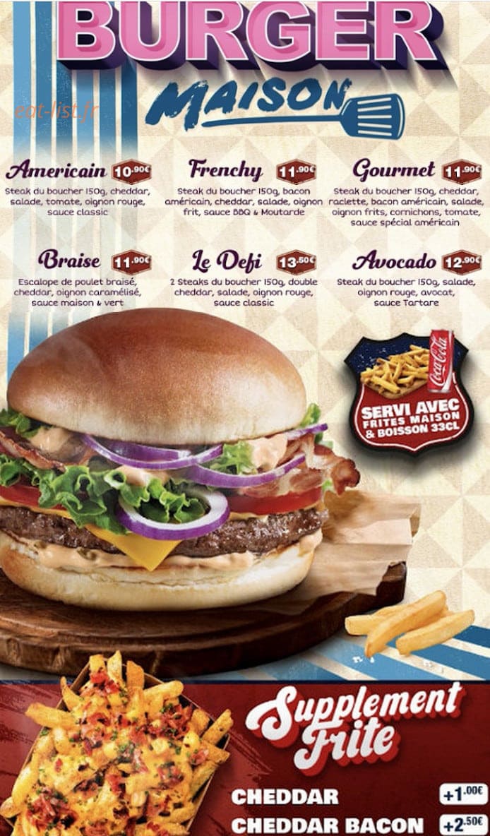 Gourmy's — carte page 3