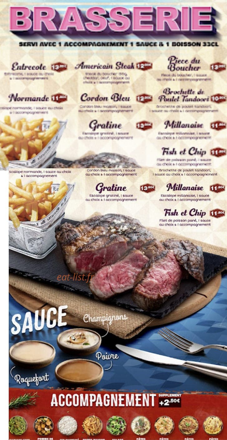 Gourmy's — carte page 4