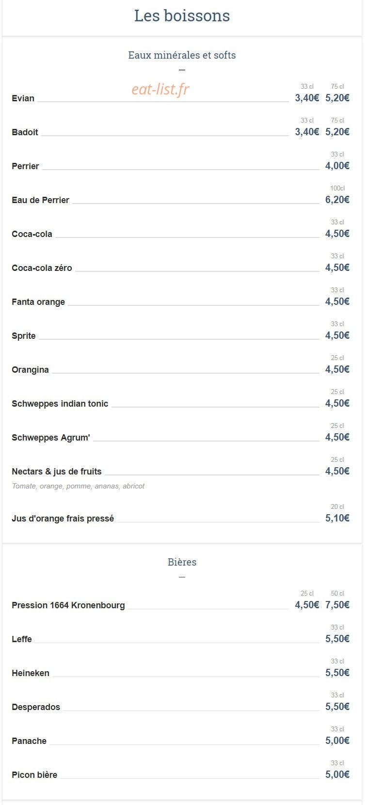 L'Accor-d Gourmand — carte page 3