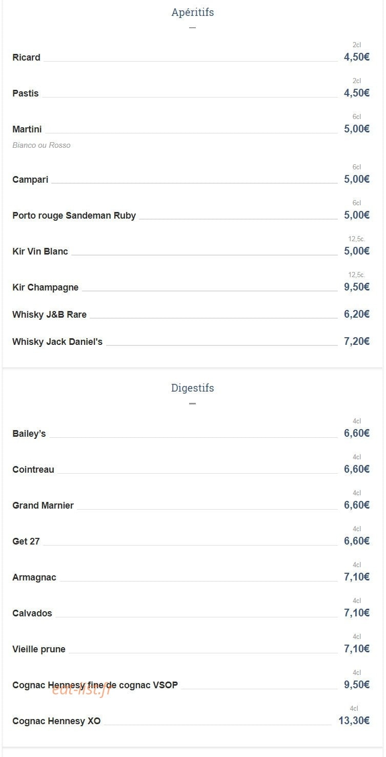 L'Accor-d Gourmand — carte page 4