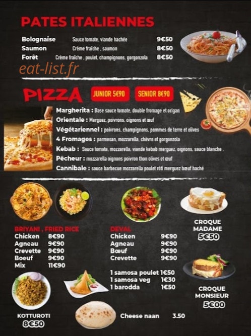 Puvana’s Food — carte page 5