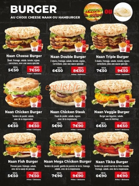 Puvana’s Food — carte page 2